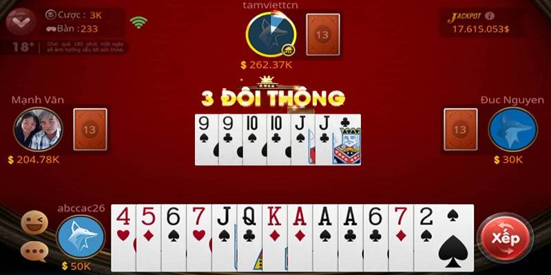 Giới thiệu game bài tiến lên miền Nam tại sảnh BET88