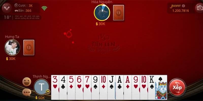 Lưu ý về cách chơi game bài tiến lên miền Nam 
