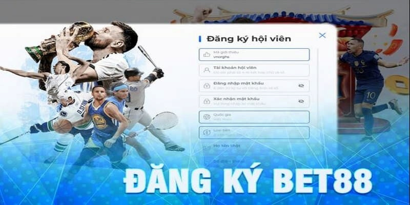 Cung cấp đầy đủ các thông tin cần thiết để đăng ký tài khoản tham gia